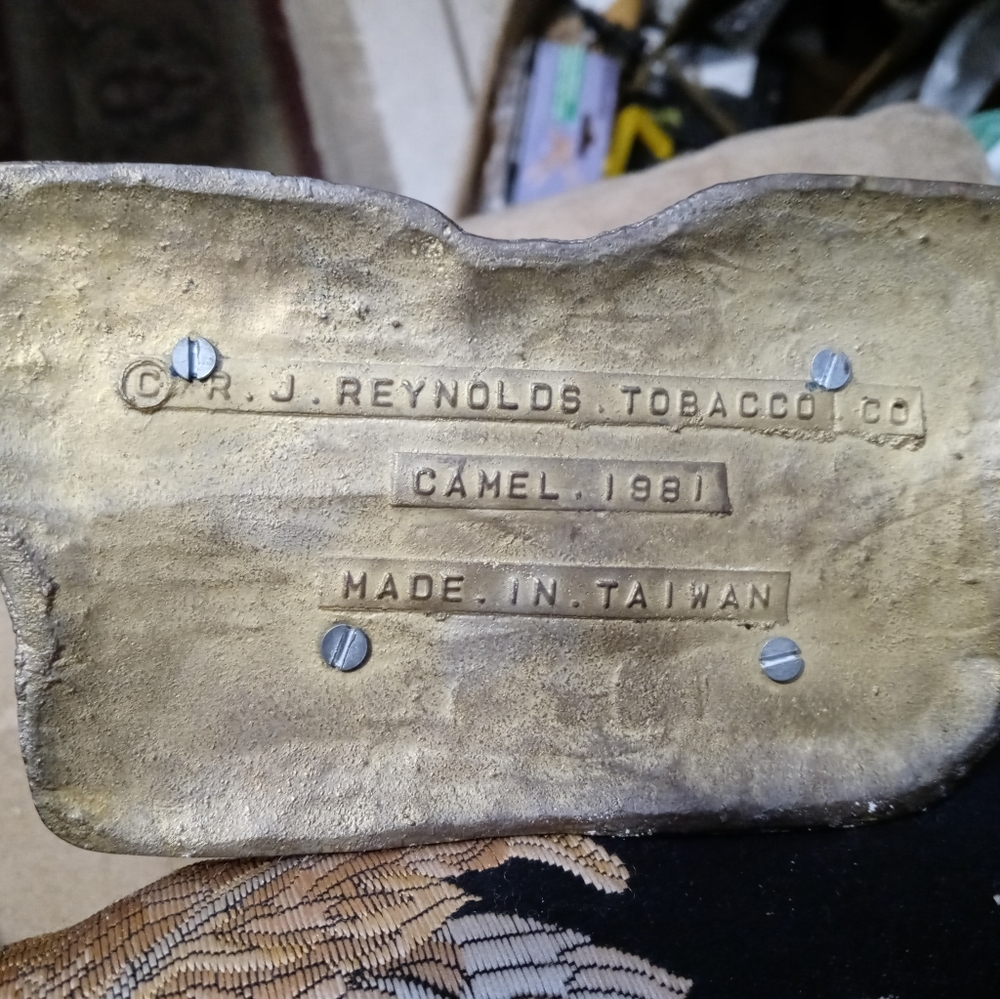 🚜🐫R.J. REYNOLDS BRONZE CAMEL🐫🎋🌄TOBACCO CO. ICONIC CAMEL.🐫 - Picture 12 of 15